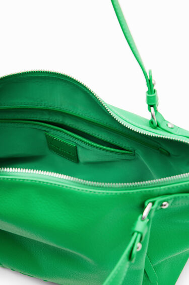 Große, einfarbige Tasche | Desigual