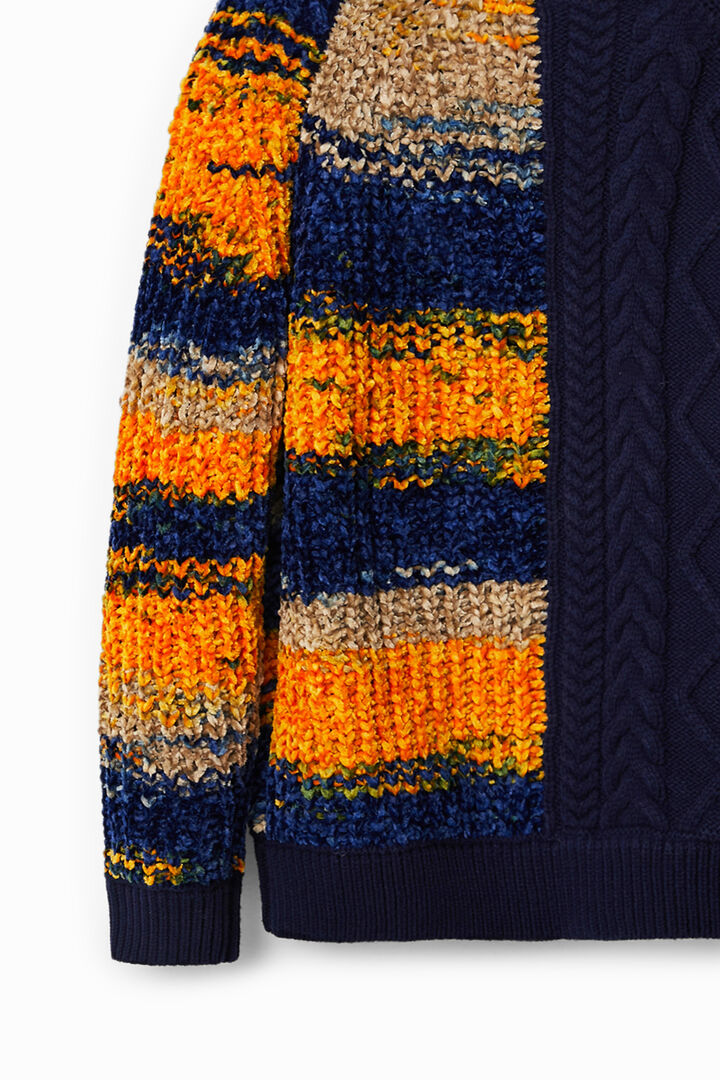 Hybrid chunky knit jumper | Desigual