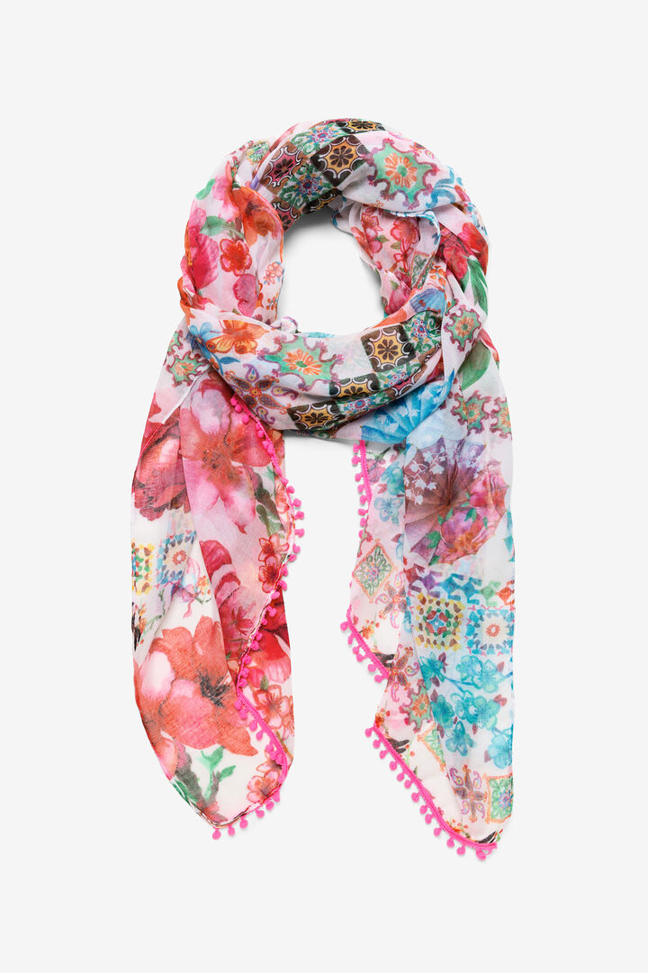 Fuchsias Spring Scarf Geisha | Desigual