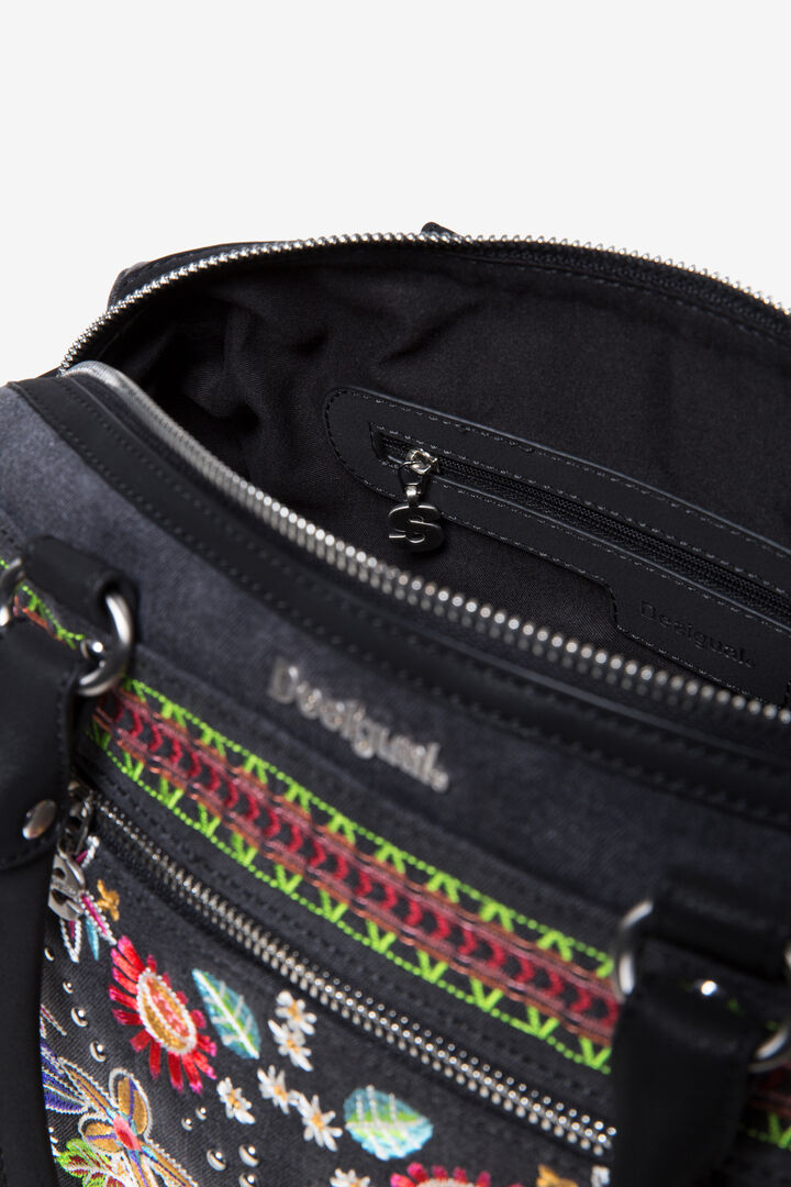 Black Briefcase Bag Candem Dublin | Desigual