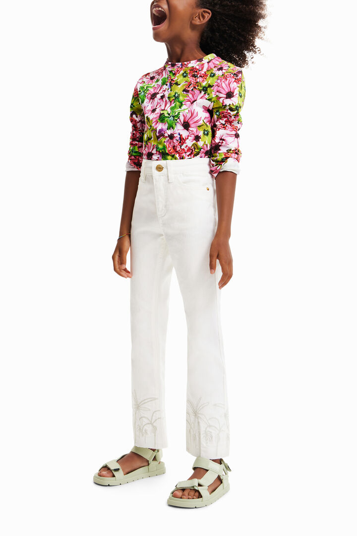 Camiseta floral multicolor | Desigual