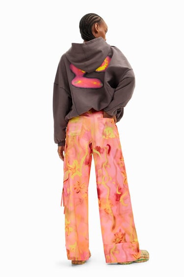 Pantalon à fleurs Collina Strada | Desigual