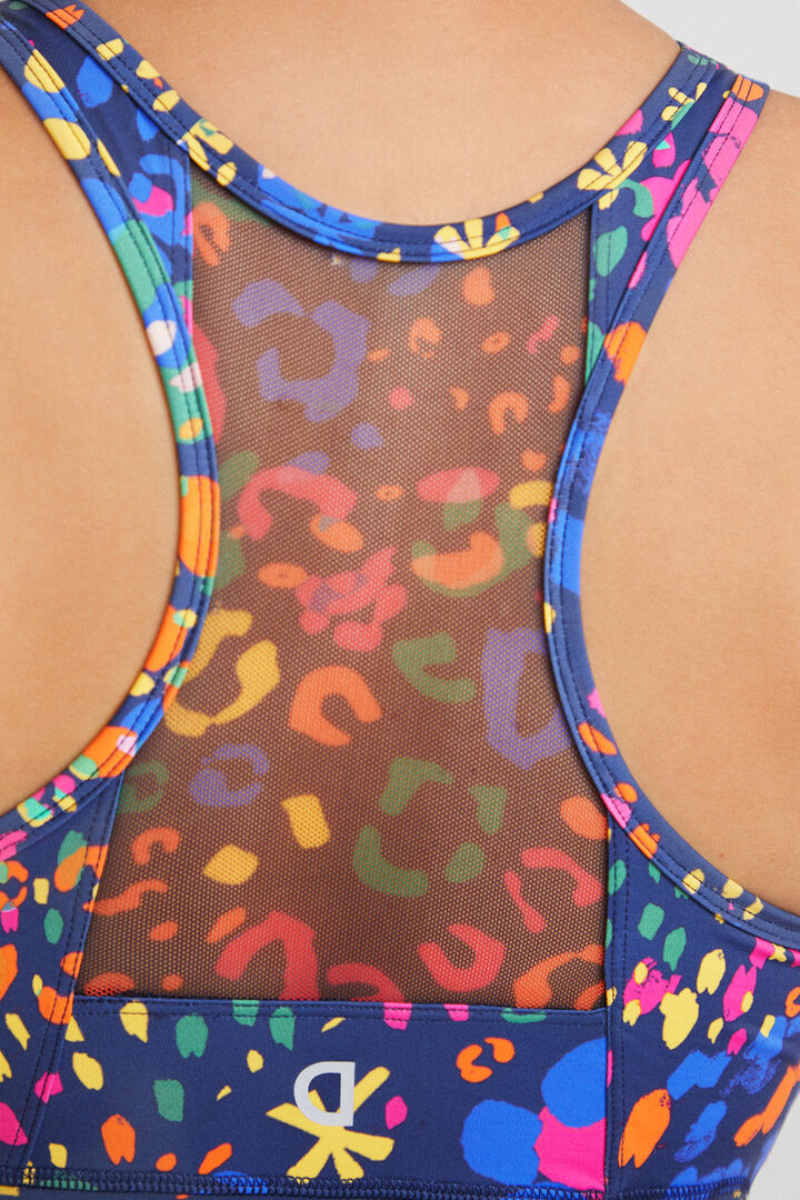 Top reggiseno slim con bretelle | Desigual