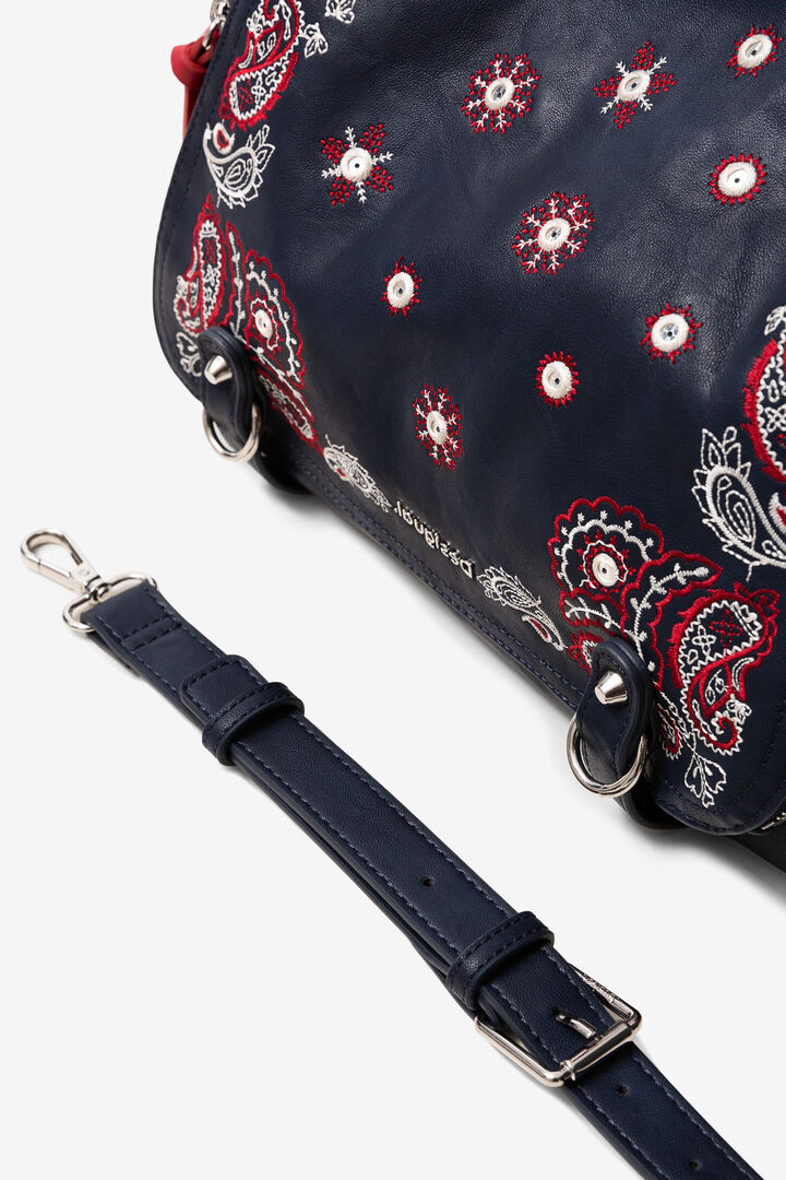 Bolso bordado paisley | Desigual