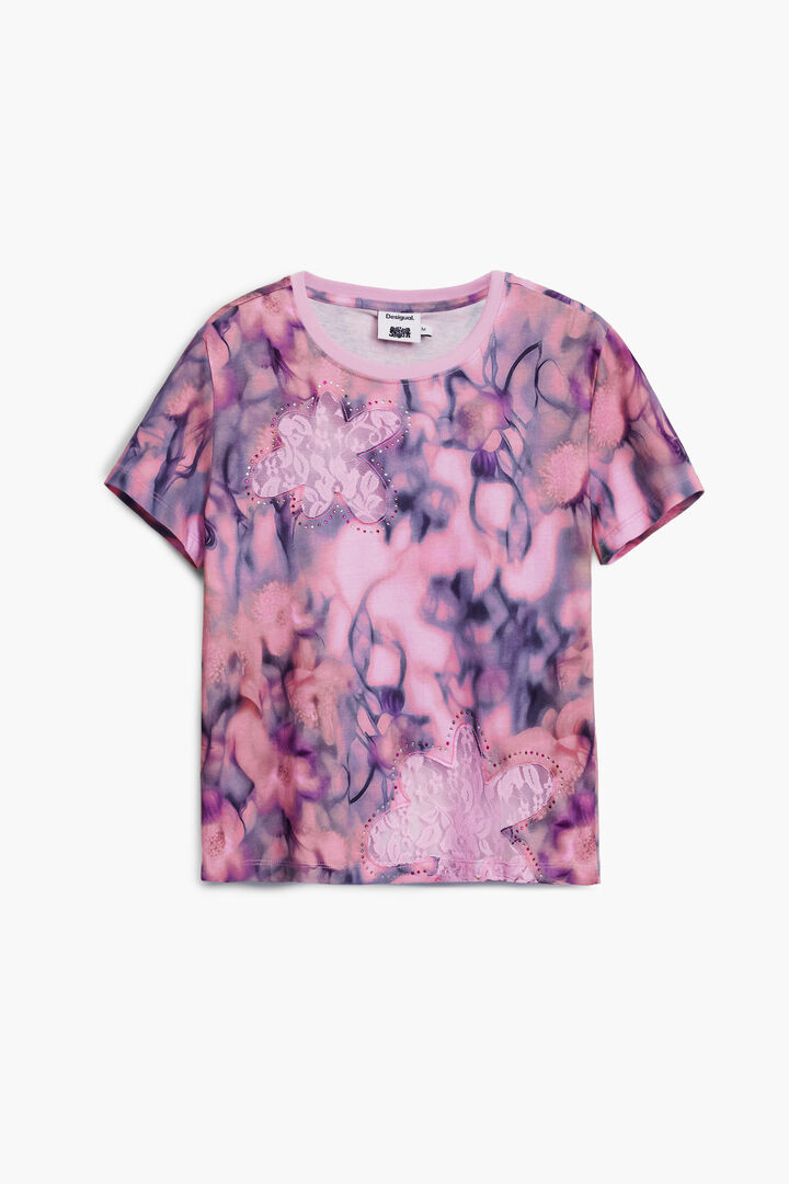 T-shirt à fleurs Collina Strada | Desigual