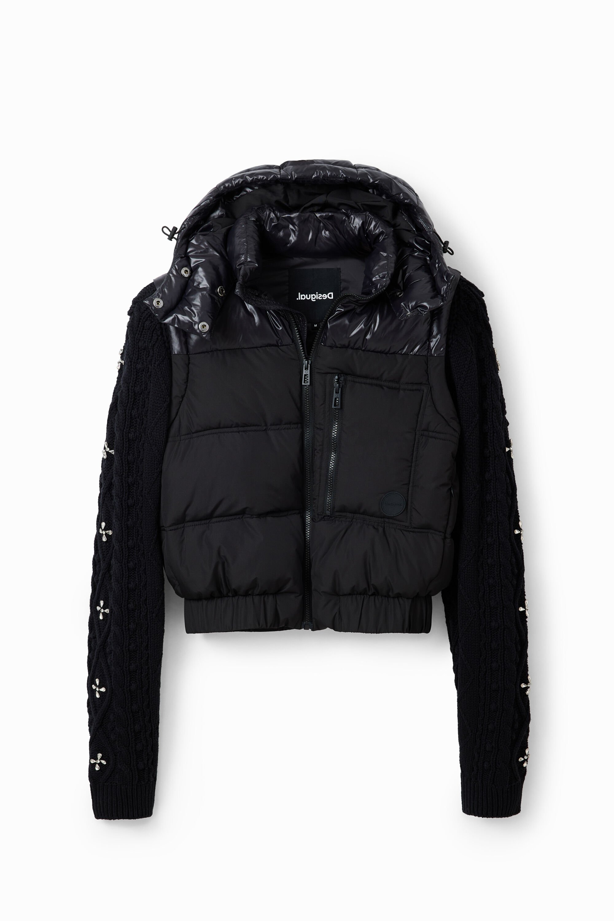 Women s Detachable sleeve padded jacket I Desigual