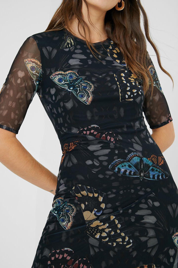 Vestido por la rodilla slim | Desigual