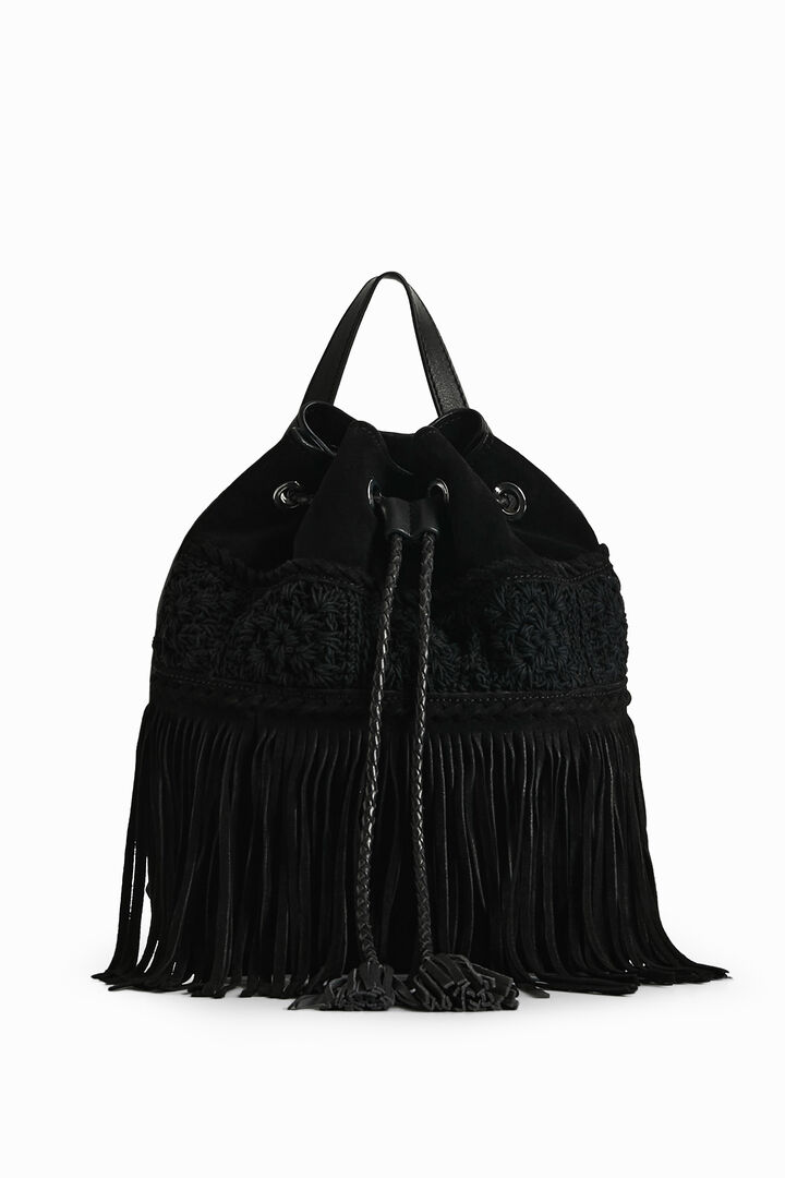 Sac à dos cuir franges | Desigual