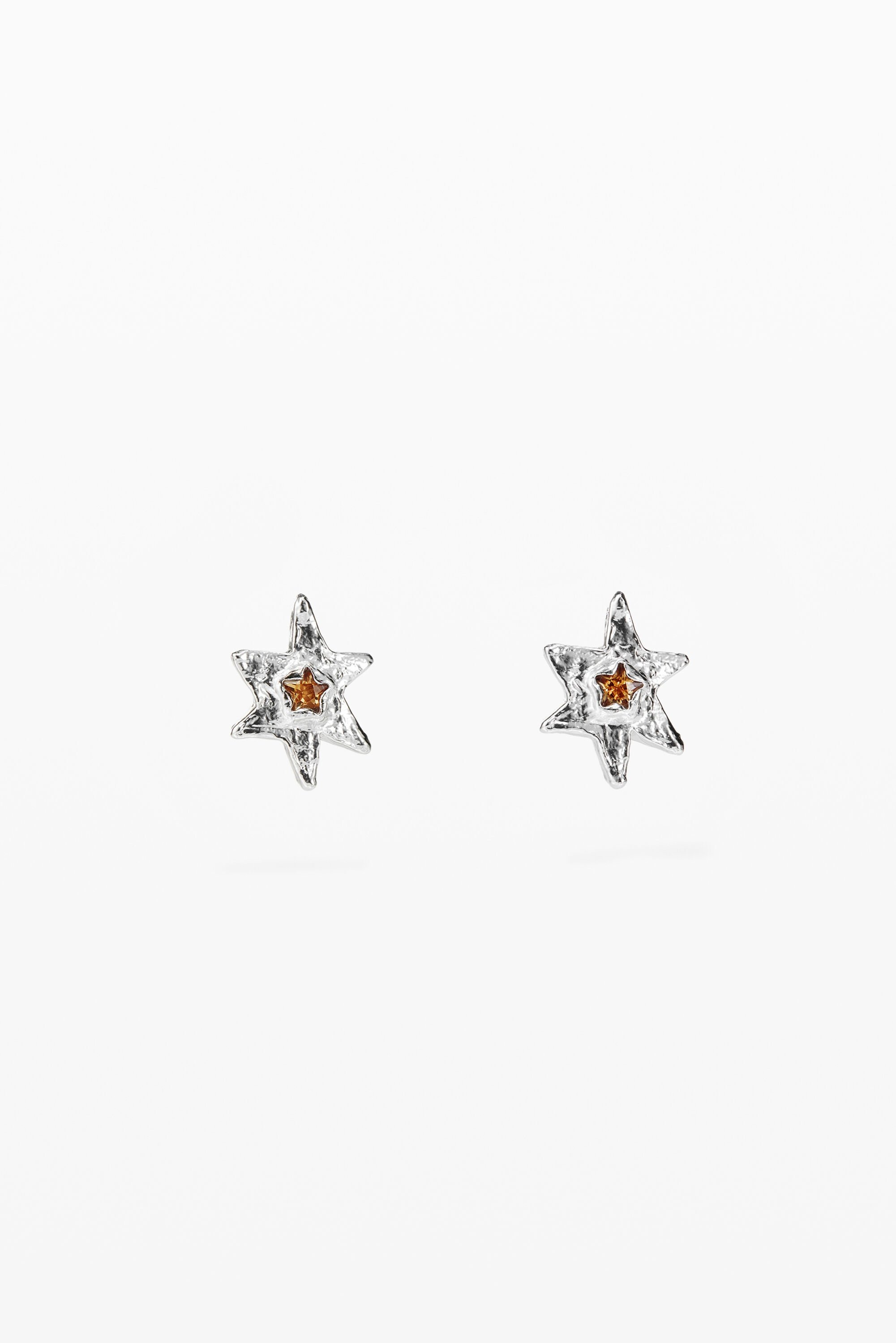 Desigual Women s Star Earrings with Plating Zalio Black