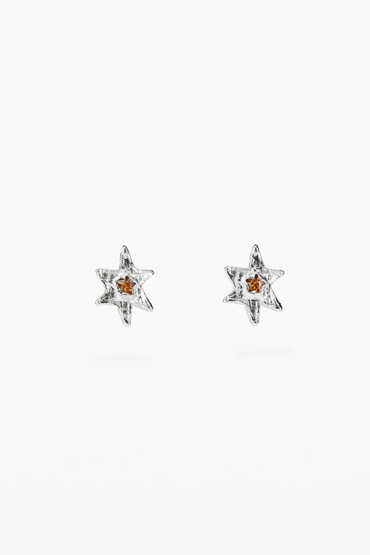 Pendientes estrella baño oro Zalio | Desigual