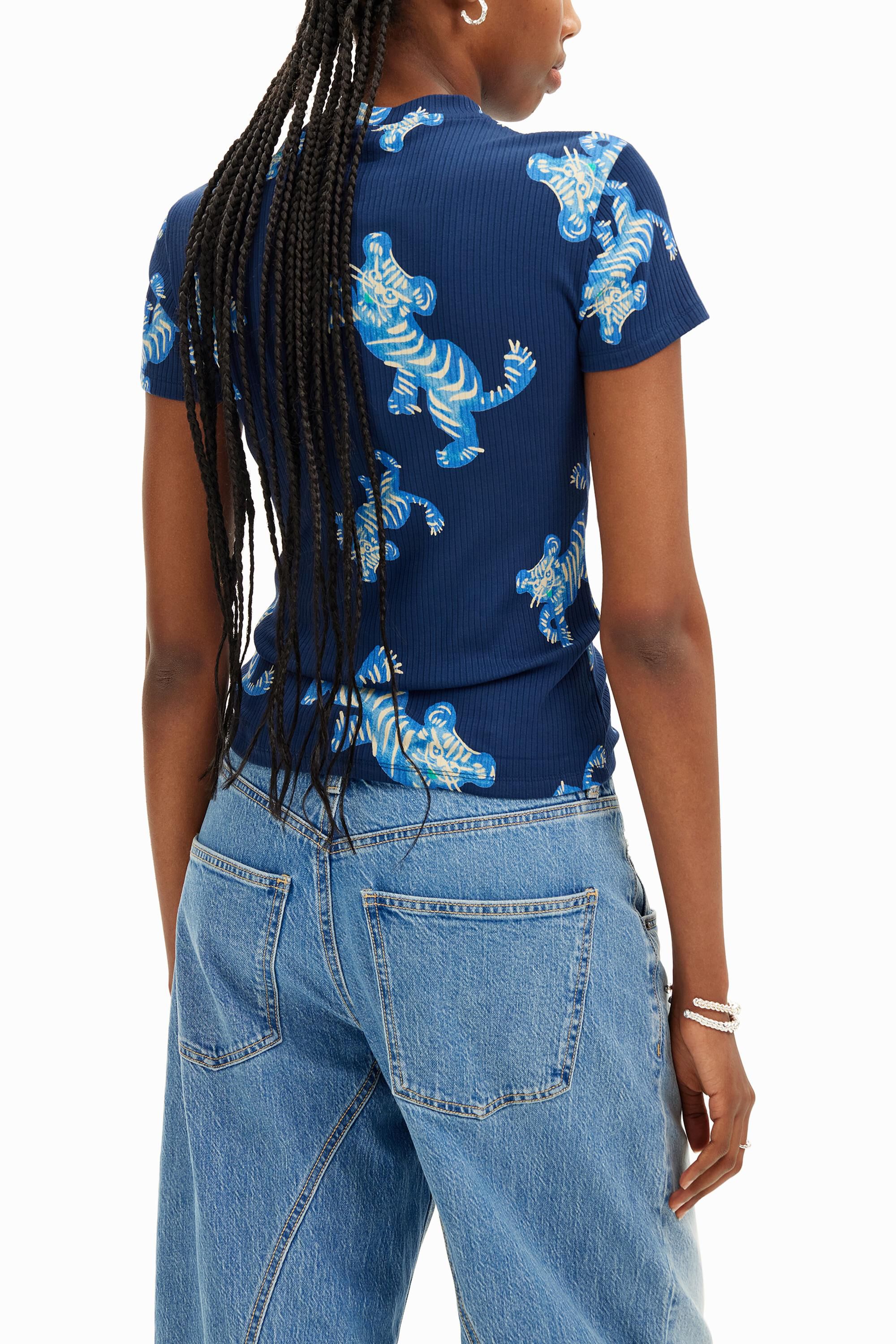 M. Christian Lacroix tiger T-shirt women's | Desigual.com