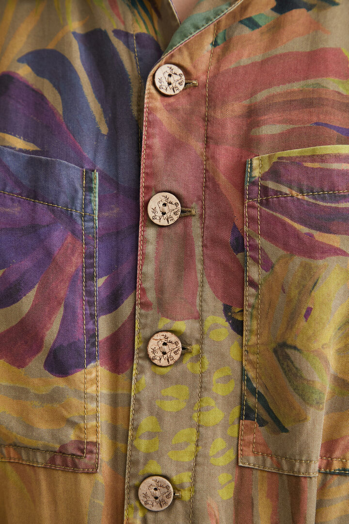 Camoflower Tencel ™ jumpsuit | Desigual