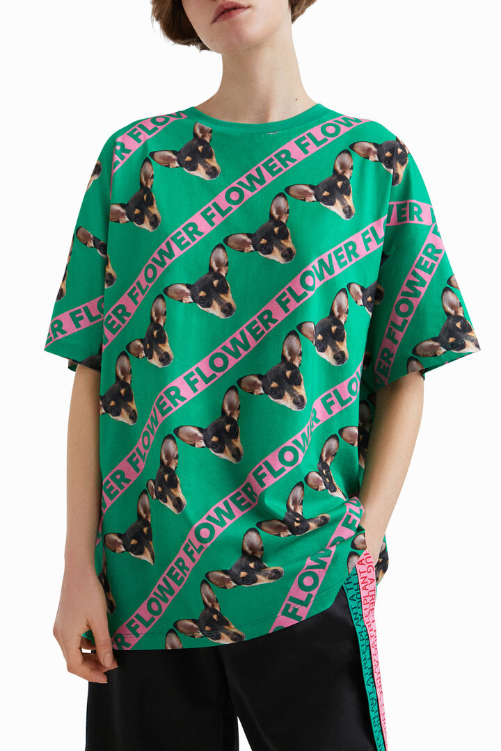 Camiseta oversize unisex Johnson Hartig | Desigual