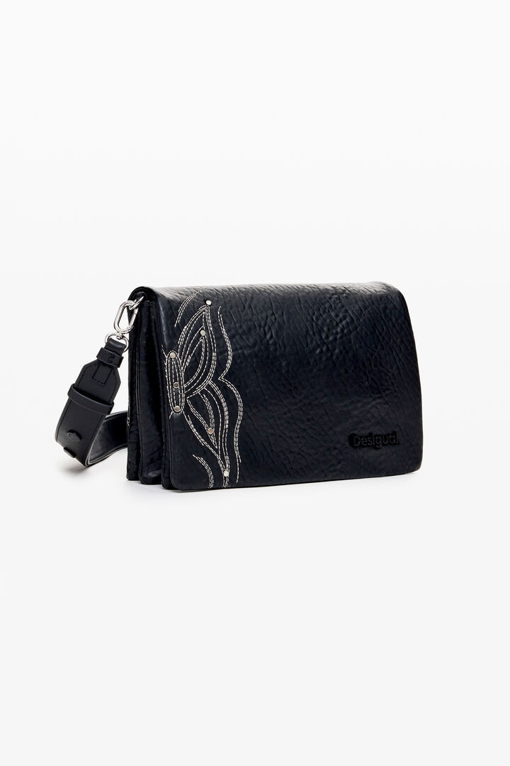 S bag with butterfly engraving | Desigual