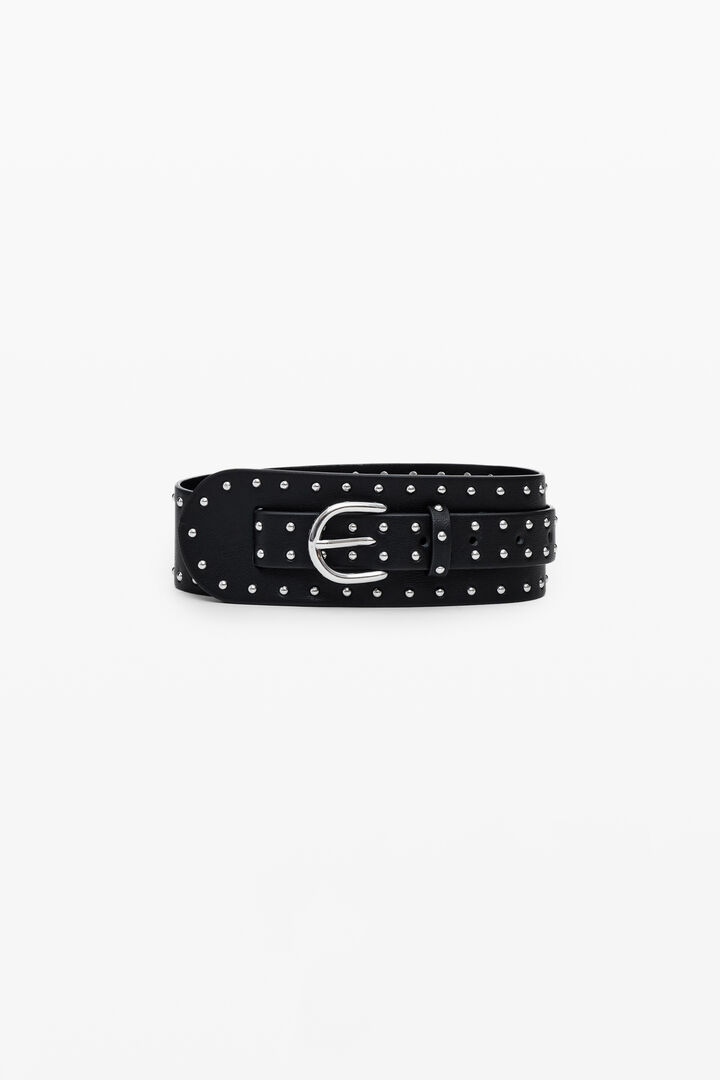 Wide studded belt | Desigual