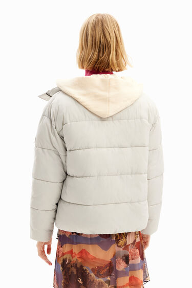 Chaqueta acolchada combinada | Desigual