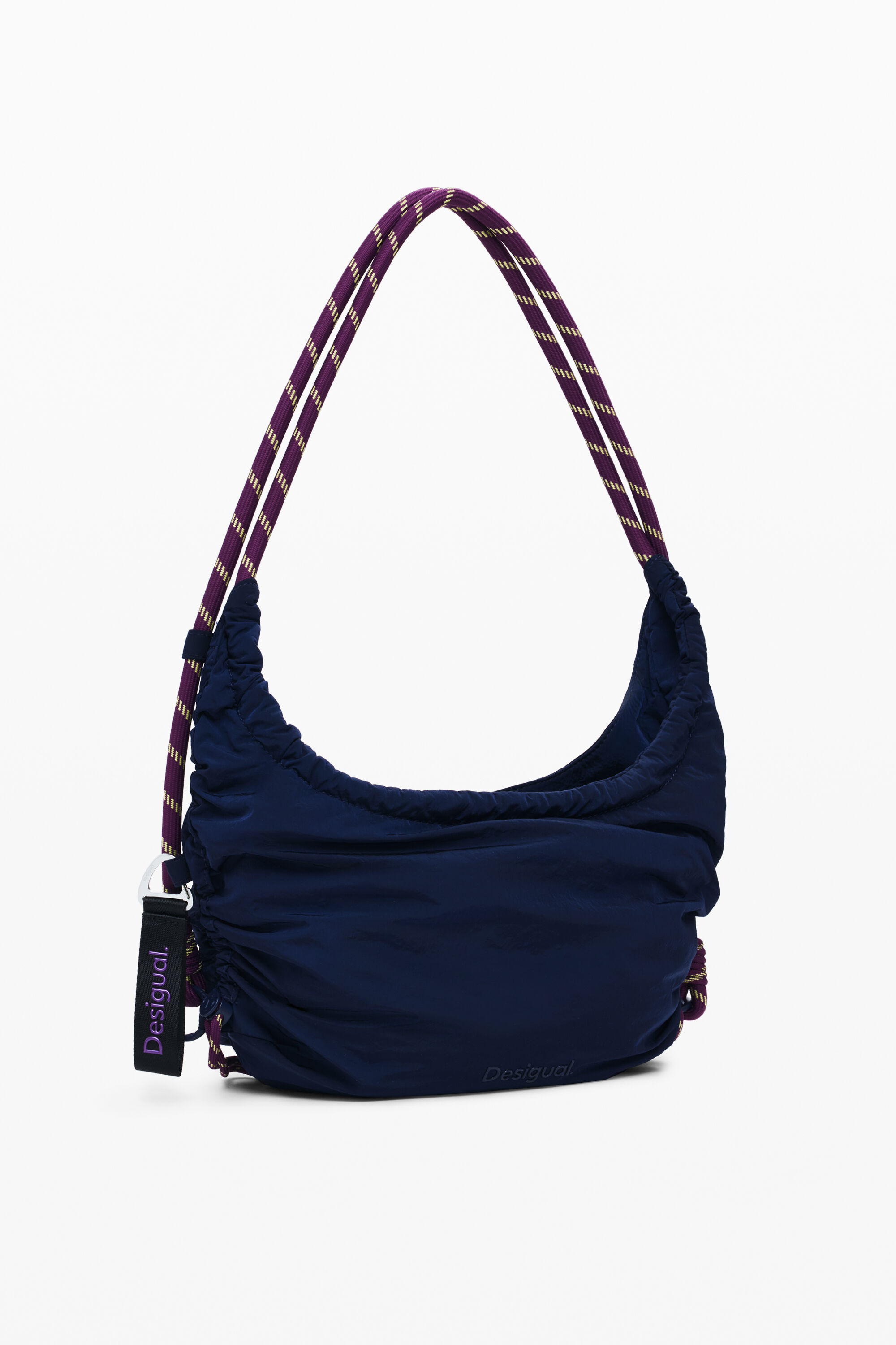 Desigual Adjustable Shopper Bag In Blue