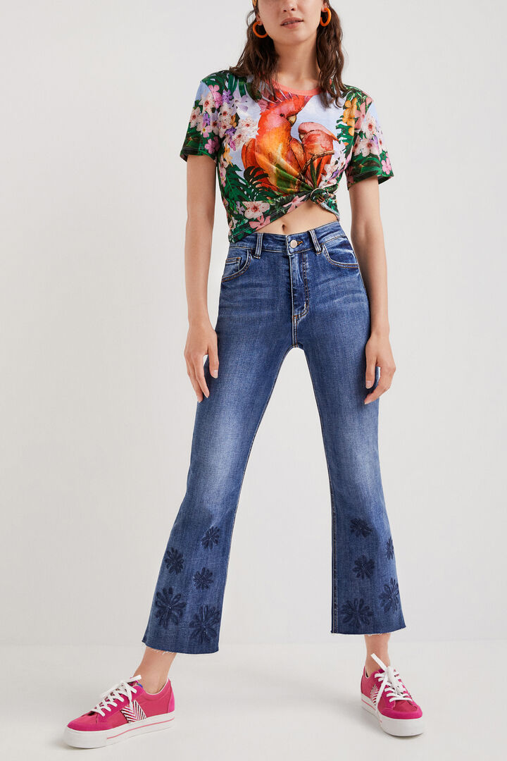 Shirt mit Papageien | Desigual