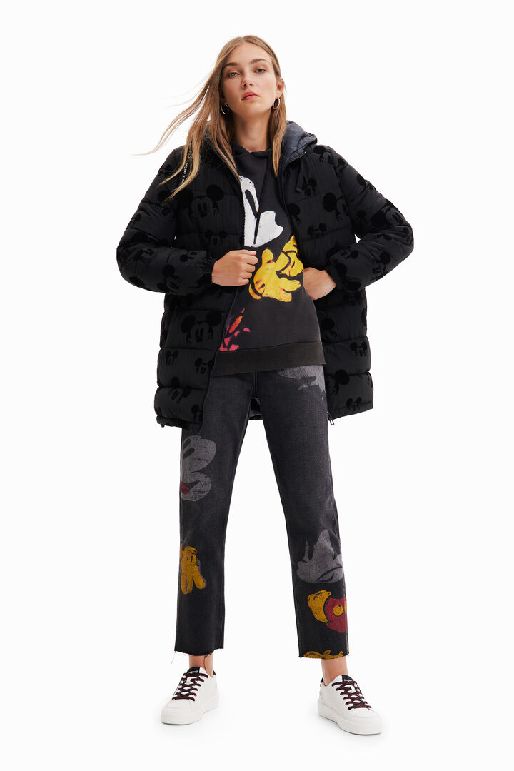 Abrigo padded Mickey Mouse | Desigual