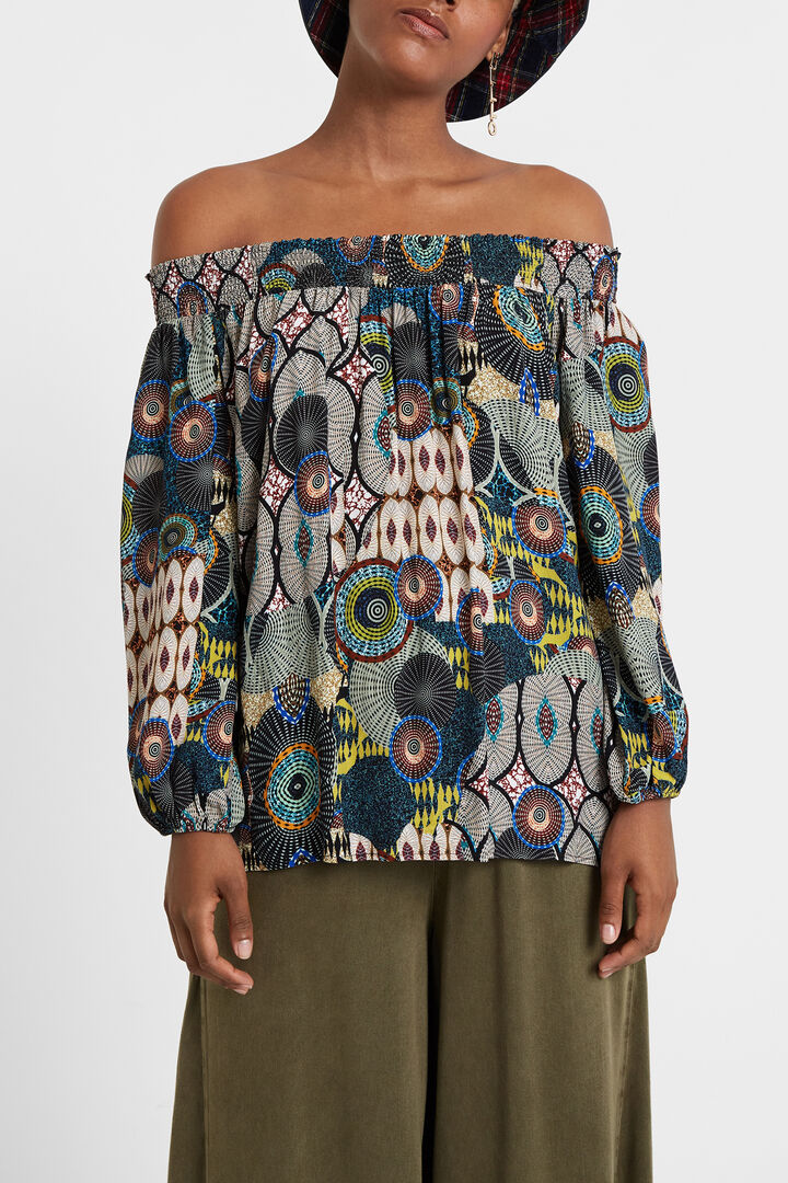 Off shoulder blouse | Desigual