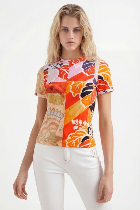 M. CHRISTIAN LACROIX RIBBED T-SHIRT