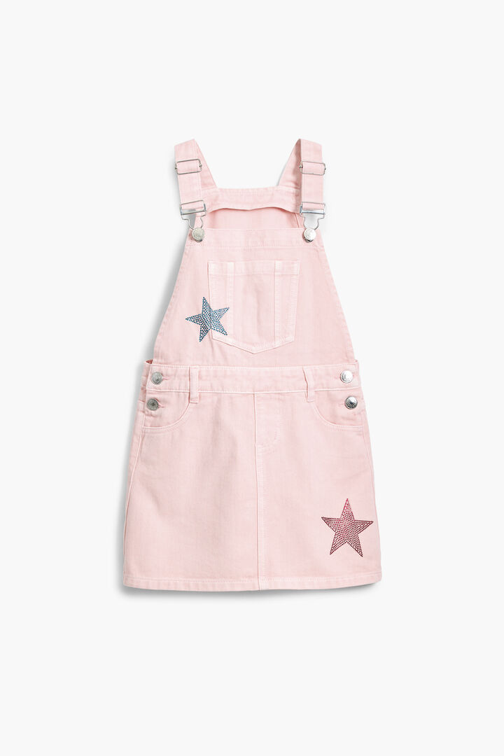Pinafore dress with stars | Desigual
