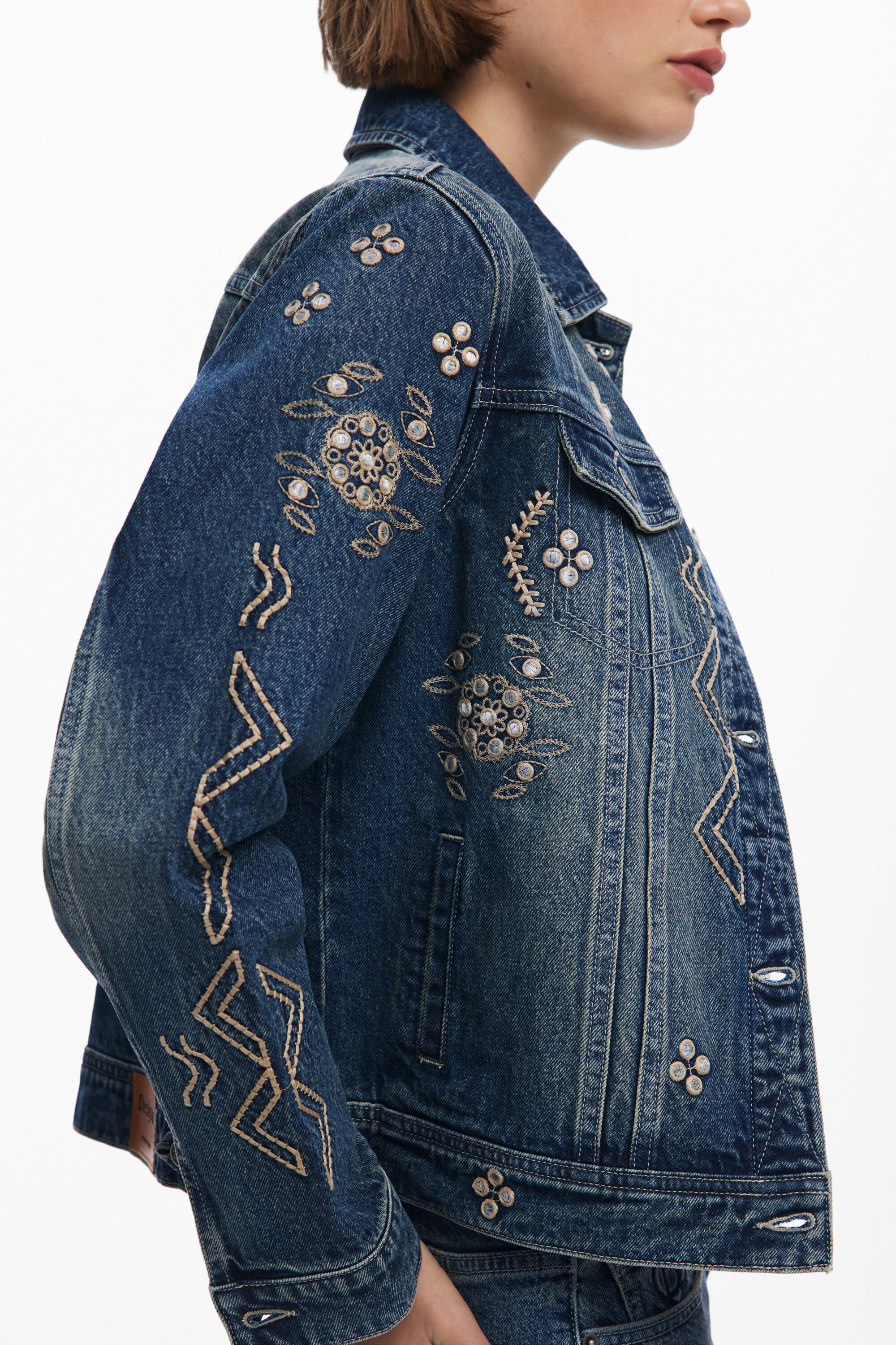 ミラーデニムジャケット 女性用 I Desigual.com