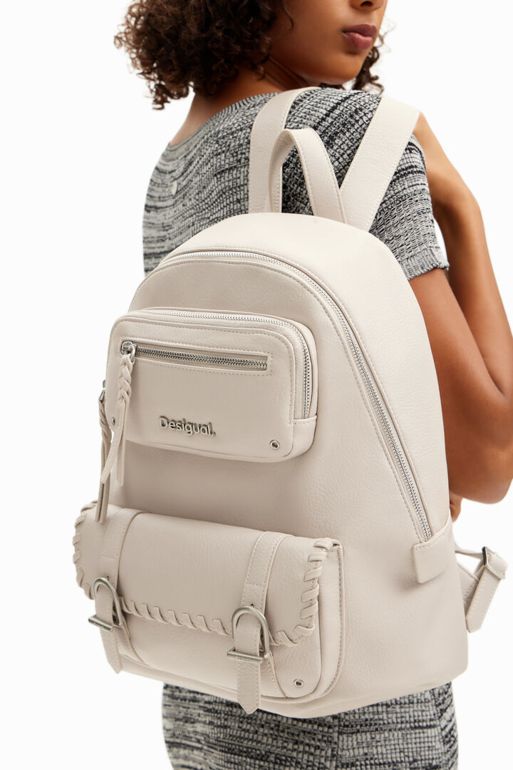 Mochila L bolsillos | Desigual