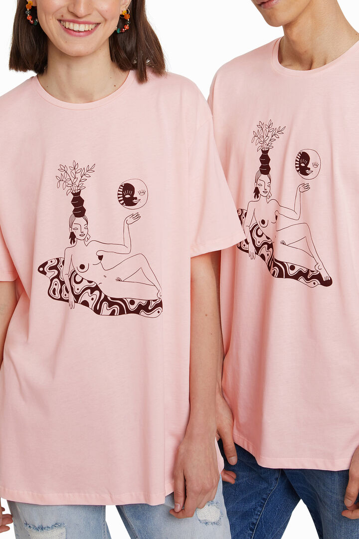 T-shirt orgânica de Miranda Makaroff | Desigual