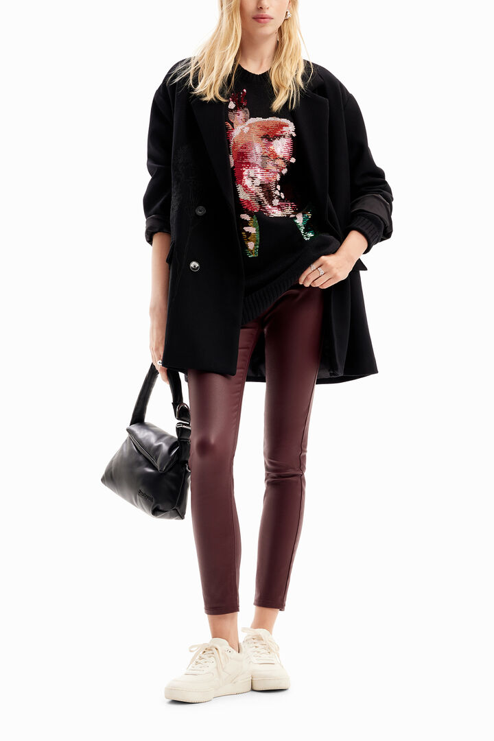 M. Christian Lacroix oversize sequin pullover | Desigual