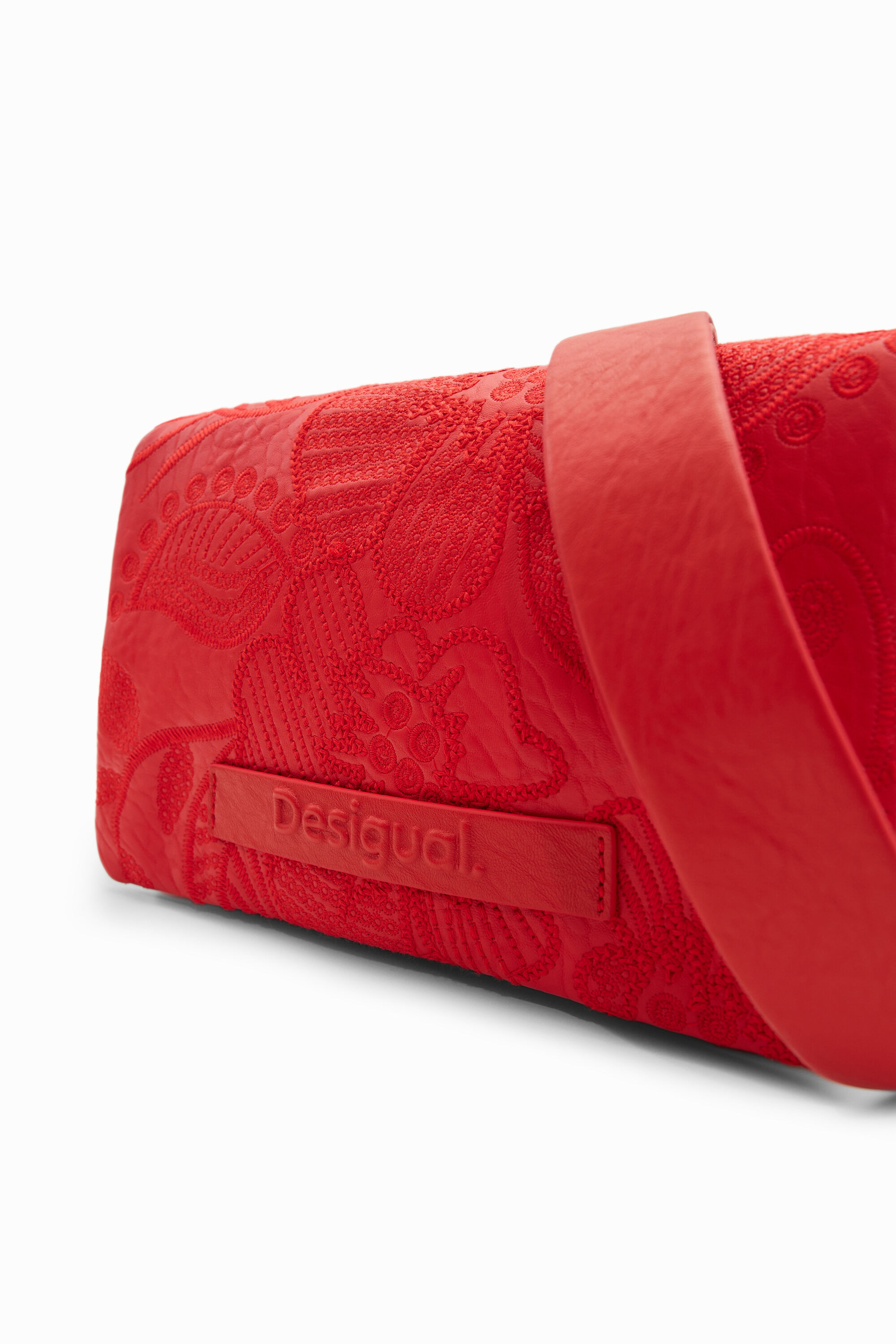 Desigual borsa rossa sales