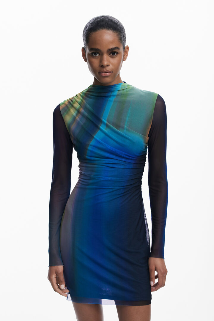 Robe en tulle dégradé | Desigual