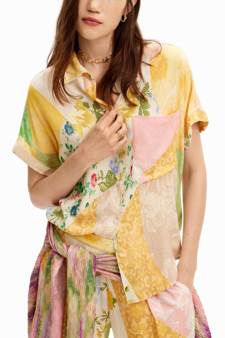 Camisa parcheado floral | Desigual