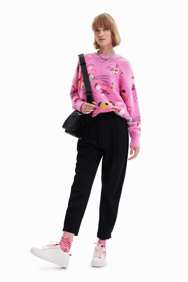 Pink Panther jumper | Desigual