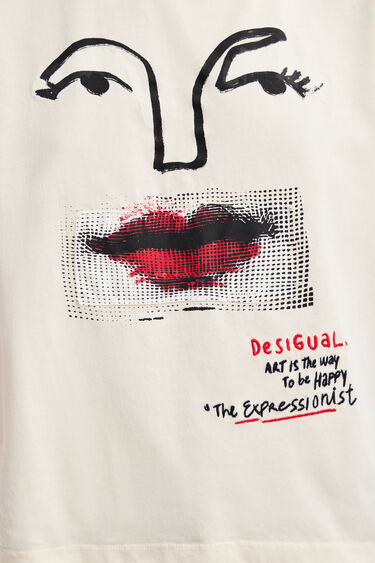 Camiseta cara arty | Desigual