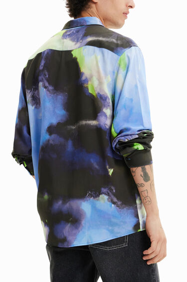 Flowing long-sleeve shirt | Desigual