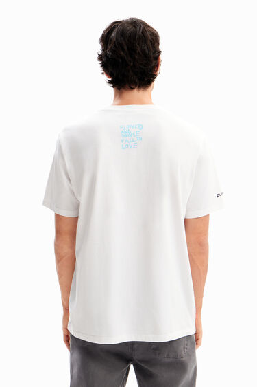 Camiseta relaxed flor arty | Desigual