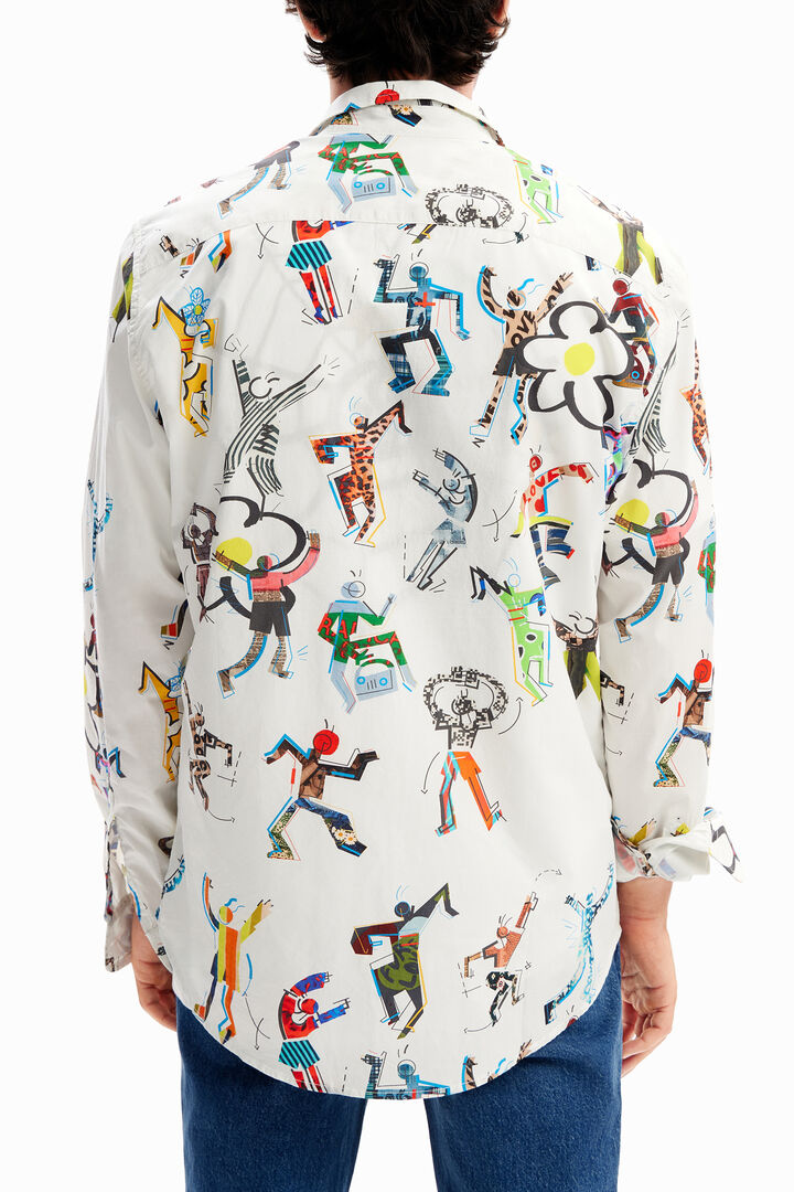 Dancing figures shirt | Desigual