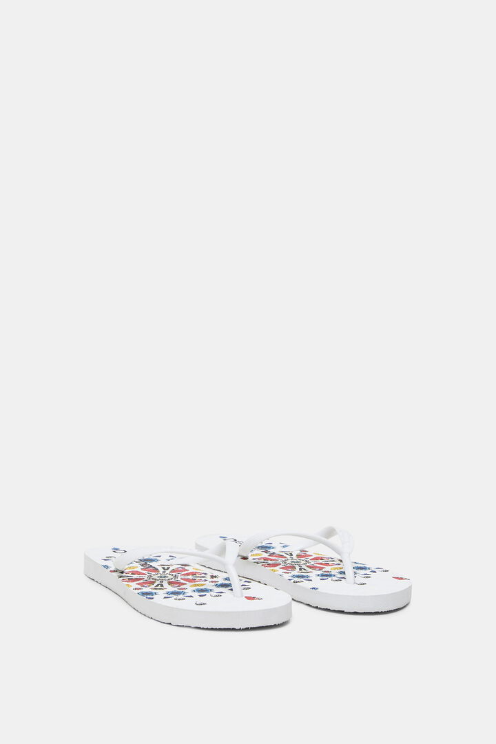 Tongs bain semelle imprimée | Desigual