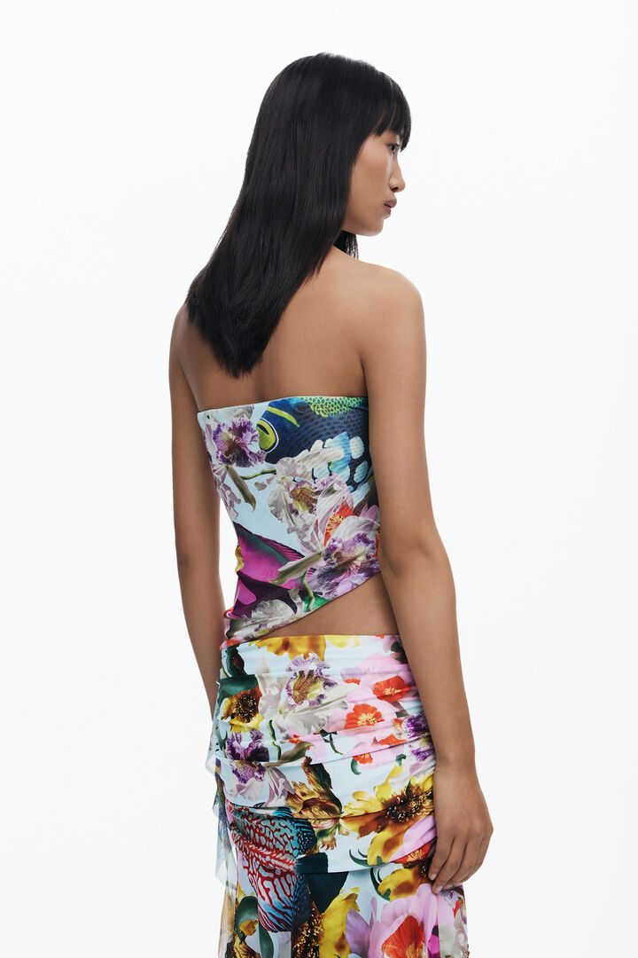 Camiseta desenhada por Mr. Christian Lacroix | Desigual