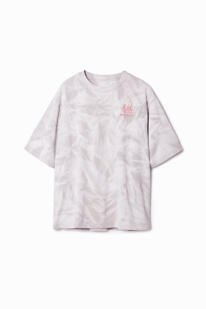 Printed T-shirt with gradient effect | Desigual