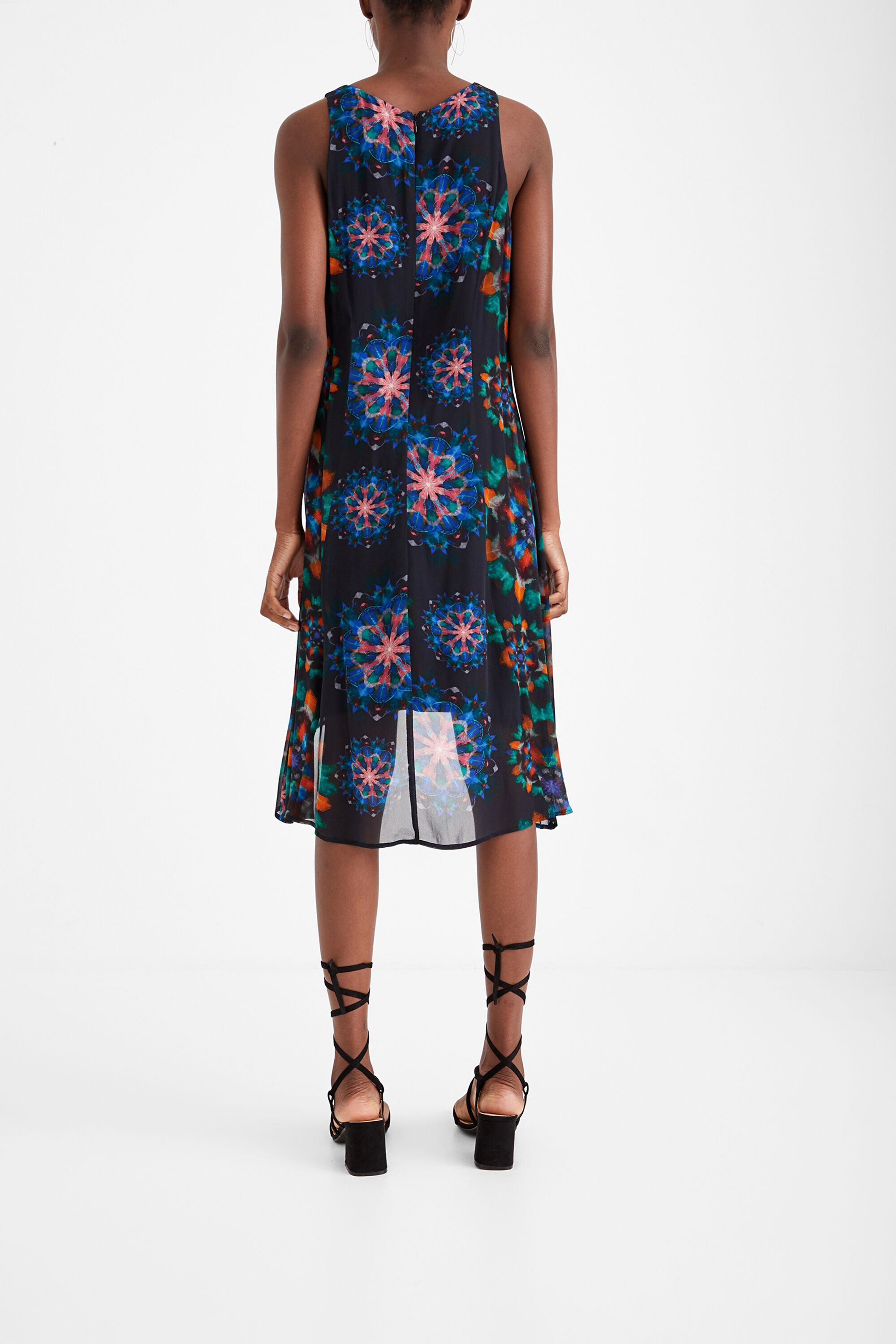 Galactic print dress