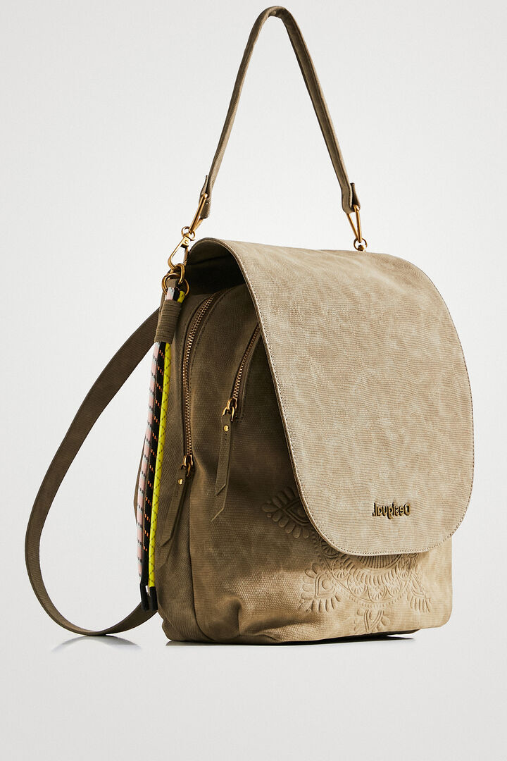 Large multiposition backpack | Desigual