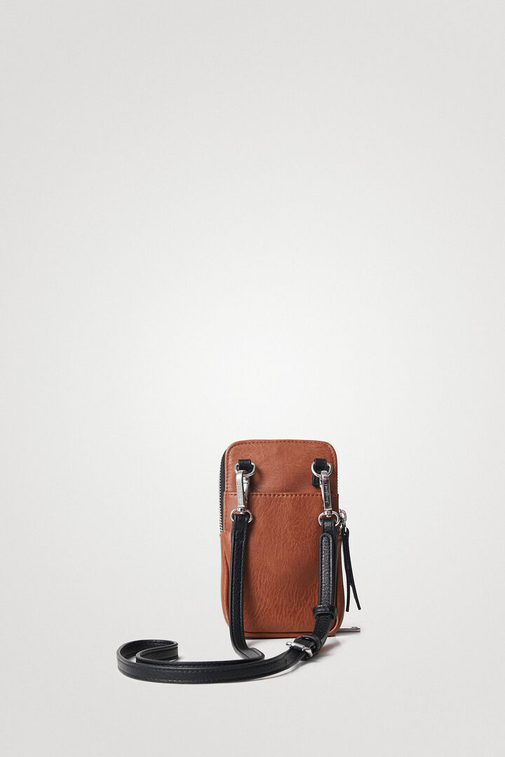Monedero colgante efecto piel | Desigual
