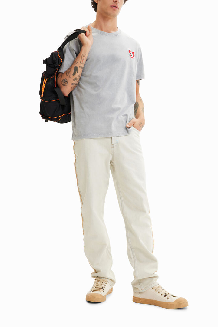 Samarreta brodat cor | Desigual
