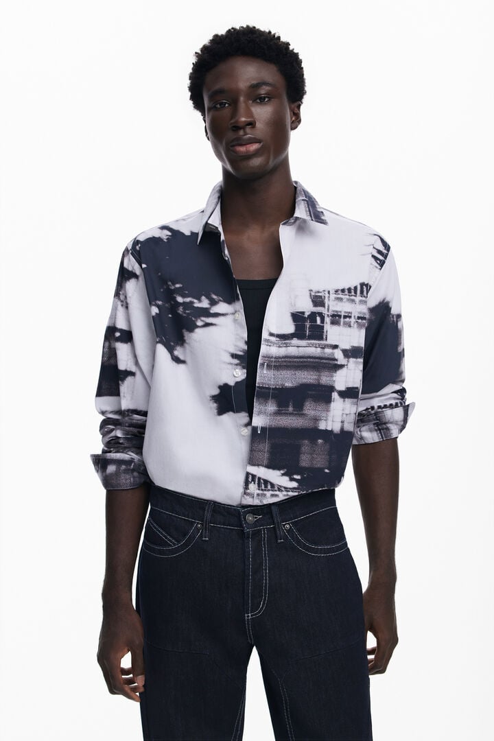 Urban print shirt
