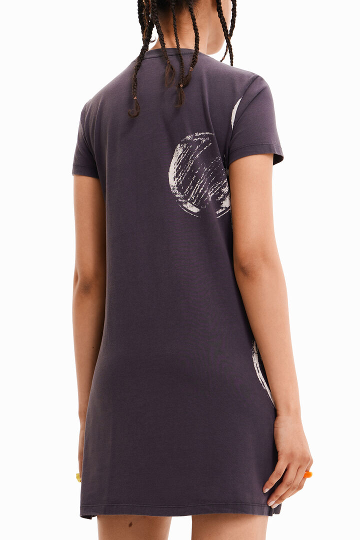 Short Disney's Mickey Mouse T-shirt dress | Desigual