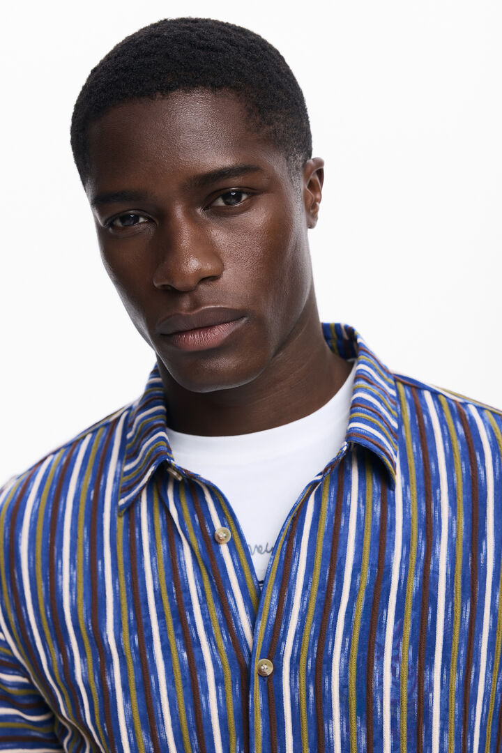Camisa rayas multicolor | Desigual