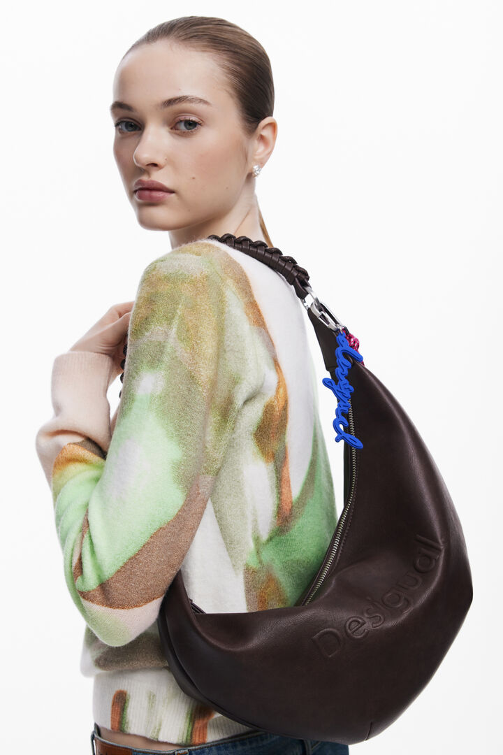 Bolso logo 3D bandolera mediano | Desigual