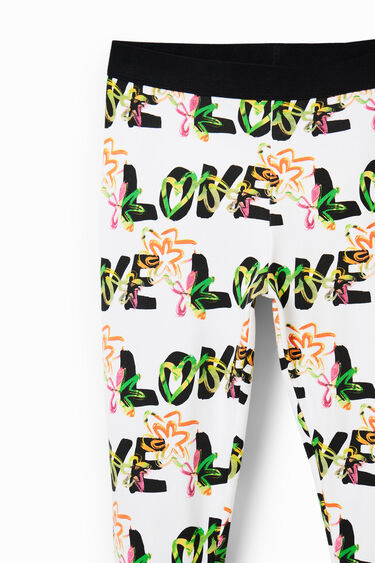Leggings flors Love | Desigual